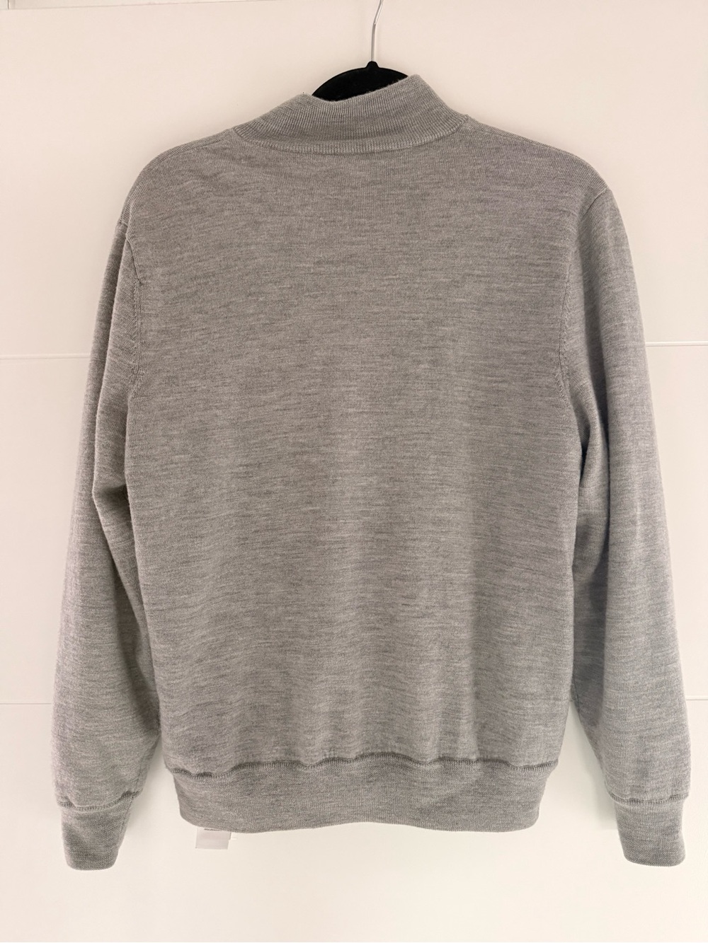 Polo Golf 100% Wool Tonal Grey Zip Up Jacket - Picture 5 of 5